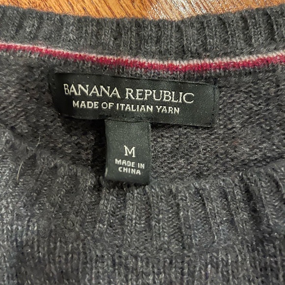 Banana Republic Italian Merino Blend Wool Sweater, medium - Picture 2 of 8